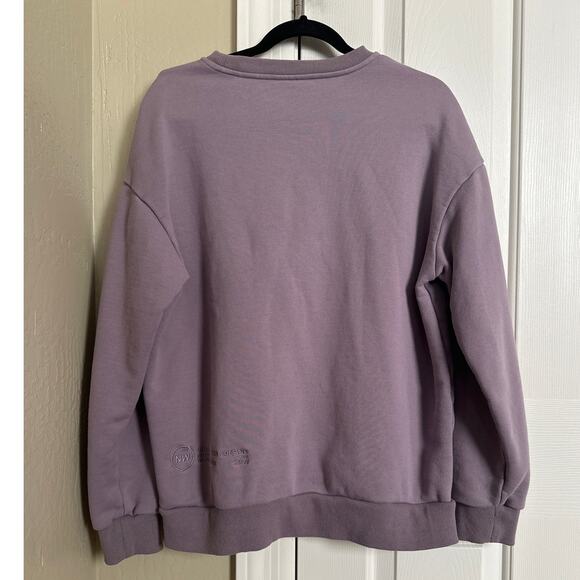 Nights Wknds Logo Sweatshirt Lavender Light Purple Large - Picture 3 of 6
